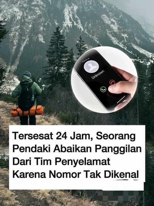 Kejadian ini benar-benar terjadi pada seorang pendaki di Gunung Elbert, Colorado, Amerika Serikat. Pendaki tersebut dilaporkan hilang setelah tak kunjung kembali